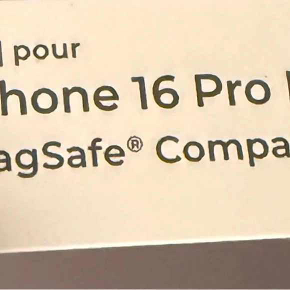 iPhone 16 ProMax Kate spade Phone Case with Silver Glitter Leopard Print NEW - Picture 4 of 5